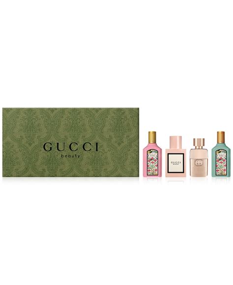 gucci 4 pcs gift set 5ml|gucci holiday gift sets.